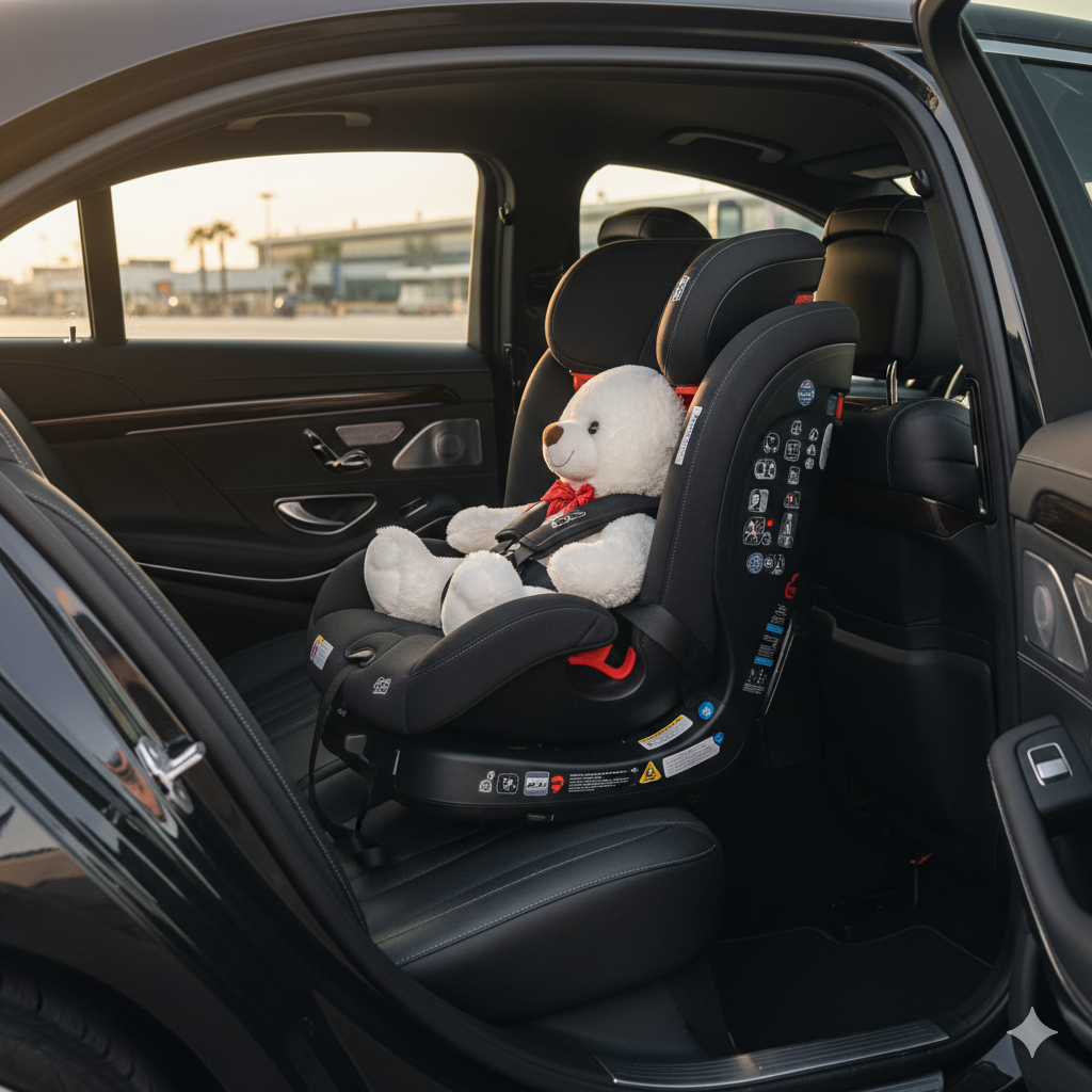 siège enfant dans une berline